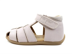 Pom Pom light lavender sandal with Velcro